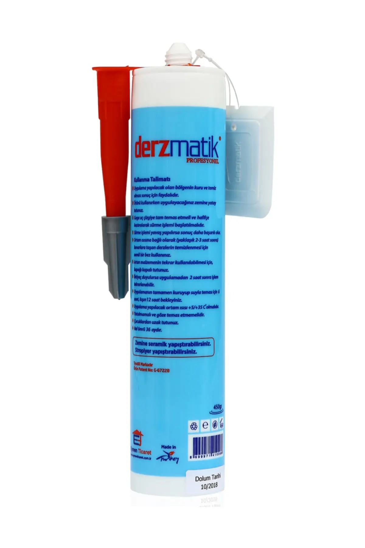 Derzmatik Profesyonel Beyaz 450 gr Derz Ürünleri Derzmatik Profesyonel Beyaz 450 gr Derz Ürünleri