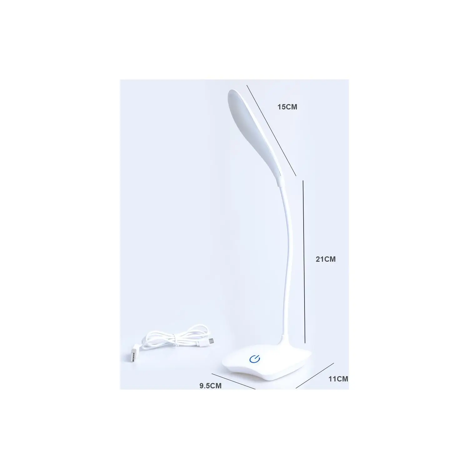 Şarjlı Dokunmatik Led Masa Lambası 3 Kademeli Okuma Işığı Çalışma Lambası Beyaz Işık Şarjlı Dokunmatik Led Masa Lambası 3 Kademeli Okuma Işığı Çalışma Lambası Beyaz Işık