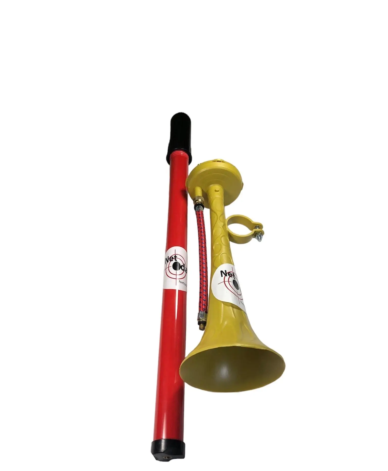 Yüksek Desibelli Havalı Pompa Bisiklet Kornası Havalı Kamyon Kornası (Sarı-Kırmızı) Yüksek Desibelli Havalı Pompa Bisiklet Kornası Havalı Kamyon Kornası (Sarı-Kırmızı)